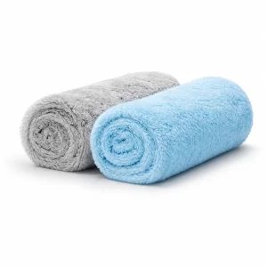 Premium Combo Of 650 GSM (x1) + 350 GSM (x1) Microfiber Cloth
