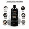 Wash Shampoo 500 ml + 650 GSM Microfiber Cloth Combo