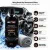 Wash Shampoo 500 ml + 650 GSM Microfiber Cloth Combo